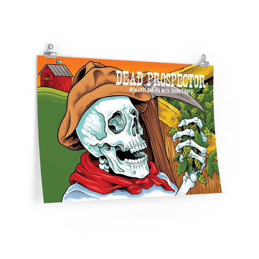 Dead Prospector Art Print