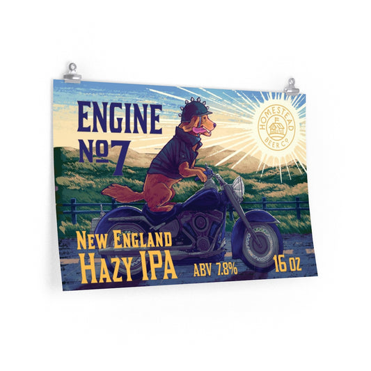 Engine Number 7 Art Print